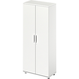 Schäfer Shop Genius Garderobenschrank TETRIS WOOD, 5 OH, H 1910  mm, Höhe inkl. Gleiter, weiß 