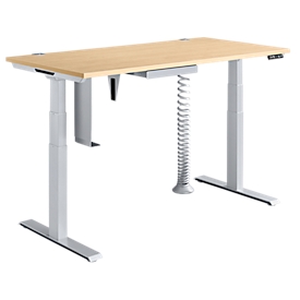 Schäfer Shop Genius Komplettangebot MODENA FLEX 5-tlg., Schreibtisch elektr. höhenverstellbar, PC-Halterung 