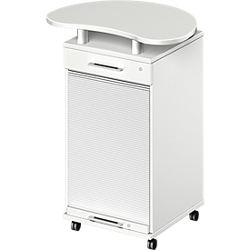 Schäfer Shop Genius Multimobil TETRIS WOOD, B 822 x T 580 x H 1118 mm, weiss