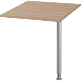 Schäfer Shop Genius Verkettungsplatte, B 800 x T 800 mm, Eiche-Dekor/weißalu