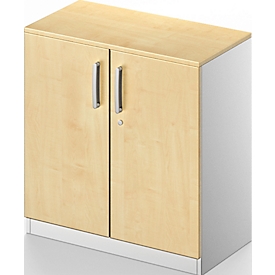 Schäfer Shop Genius Vleugeldeurkast TETRIS SOLID, 2 ordnerhoogten, b 800 mm, afsluitbaar, met afdekplaat