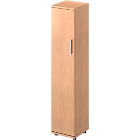 Schäfer Shop  Genius Vleugeldeurkast TETRIS WOOD, 5 ordnerhoogten, B 400 x D 421 x H 1910 mm, hoogte incl. glijders, deur links 
