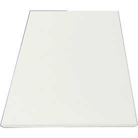 Schäfer Shop Genius Zusatz-Fachböden für TETRIS WOOD Schranksystem, 2 Stück, Garderobenschrank, Böden schmal, weiß