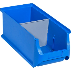 Schäfer Shop Pure dwarsscheidingswand, voor open opbergbakken uit de Base 3-serie, 135 x 6 x 115 mm, scheidingswand, 4 stuks