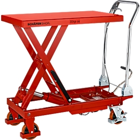 Schäfer Shop Pure Engin de levage à ciseaux , capacité de charge 300 kg