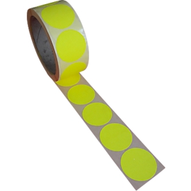 Schäfer Shop Pure - Markierungspunkte - gelb - 500 St.