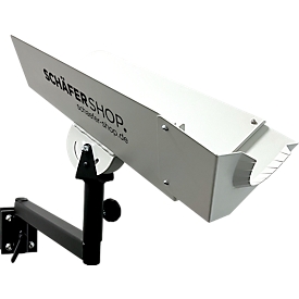 Schäfer Shop Pure Schwenkarm, ergonomische Papierentnahme, Radius 400 mm, kompatibel PA1500, schwarz-grau