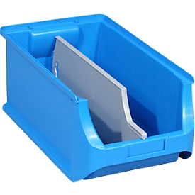 Schäfer Shop Pure : séparateur longitudinal, pour bacs à bec série Base 4, 330 x 9 x 125 mm, cloison de séparation, 1 pièce