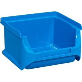 Schäfer Shop Pure Sichtlagerkasten Serie Base 1, PP, B 102 x T 100 x H 60 mm, 0.4 l, blau, 30 Stück