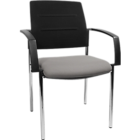 Schäfer Shop Pure Silla para visitas SSI PROLINE Visit S1, gris/negro