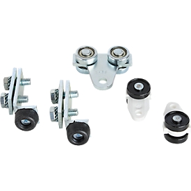 Schäfer Shop Pure Zubehörset für AST31 Laufschiene, 5-teilig, Stahl