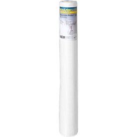 Schäfer Shop Select Abdeckvlies CoverGrip Protect, 2-lagig, haftklebende Unterseite, L 25 m x B 1 m, weiß, 1 Rolle