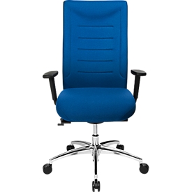 Schäfer Shop  Select Bureaustoel SSI PROLINE XXL, synchroonmechanisme, met armleuningen, tot 150 kg, blauw