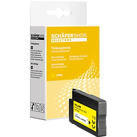 Schäfer Shop Select Cartouche d'encre, remplace HP-963XL (3JA29AE), jusqu'à 2000 pages, pack individuel, jaune