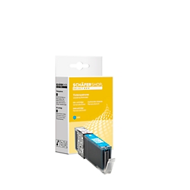 Schäfer Shop Select Cartouche d'imprimante  compatible avec CLI-551 C XL, cyan