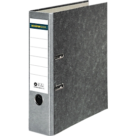 Schäfer Shop Select Classeur à levier , format A4, largeur du dos 80 mm, gris