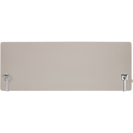 Schäfer Shop Select Cloison de table, épaisseur du matériau 30 mm, L 800 x H 600 mm, 100 % polyester recyclé post-consommation, beige