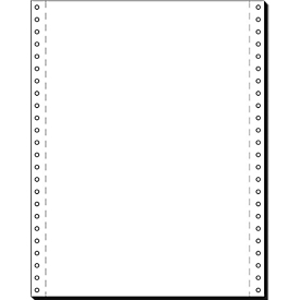 Schäfer Shop Select Computer-kettingpapier, LP, 1-voudig blanco, 2000 stuks