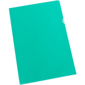 Schäfer Shop Select Corner Pockets, A4, ribbed, 25 p., green