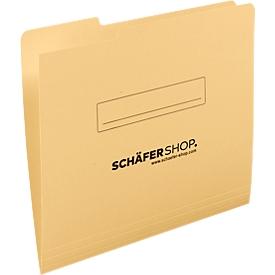 Schäfer Shop Select Einschiebmappe, DIN A4, Karton, Tab links