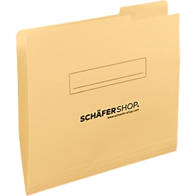 Schäfer Shop Select Einschiebmappe, DIN A4, Karton, Tab rechts