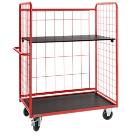 Schäfer Shop Select Étagère, y compris support d'étagère, L 1235 x P 735 mm, 2 pièces