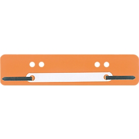 Schäfer Shop Select Heftstreifen, Polypropylen, orange, DIN A5, Polypropylen-Deckleiste