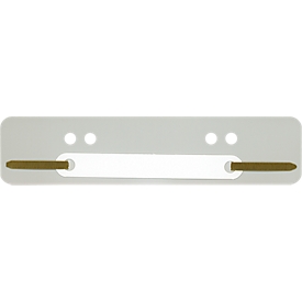 Schäfer Shop Select Heftstreifen, PP, grau, DIN A5, PP-Deckleiste