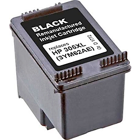 Schäfer Shop Select inktcartridge, vervangt HP 305XL (3YM62AE), enkele verpakking, zwart