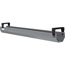 Schäfer Shop Select kabelkanaal, scharnierend, telescopisch in het bereik 1024-1624 mm, metaal, aluminium wit