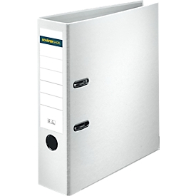 Schäfer Shop Select map, DIN A4, rugbreedte 80 mm, polypropeen en gerecycled papier, wit