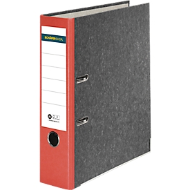 Schäfer Shop Select  ordner, A4, rugbreedte 80 mm, 20 stuks, rood