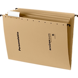 Schäfer Shop Select  personeels- en organisatie-hangmap, 6 tabbladen, A4, 5 stuks