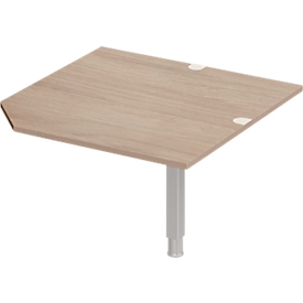 Schäfer Shop Select PLANOVA ERGOSTYLE schakelblad, CAD, B 1000, voet, eik