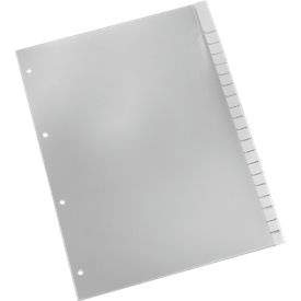 Schäfer Shop Select PP-Register mit Wechseltaben, zur freien Verwendung, Zahlen 1-20, einzeln