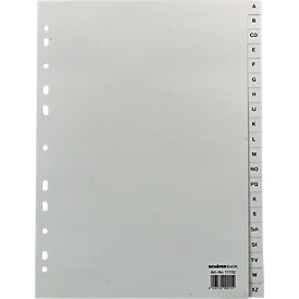 Schäfer Shop Select Recycling-Register DIN A4, 20-tlg. A-Z, einzeln