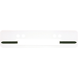 Schäfer Shop Select Reliures de document, PP, blanc, format A5, tige de maintien PP