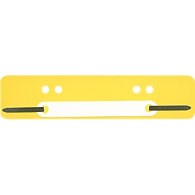 Schäfer Shop Select Reliures de document, PP, jaune, format A5, tige de maintien PP