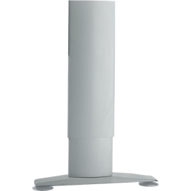 Schäfer Shop Select Shortened foot stabiliser LOGIN, rectangular leg, for C-foot desk LOGIN, 2 pieces