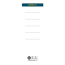 Schäfer Shop Select spine label, back width 80 mm, self-adhesive, 10 pieces