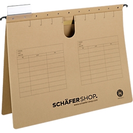 Schäfer Shop Select suspension files, thumb cut-out, for formats up to DIN A4,