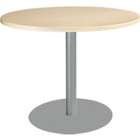 Schäfer Shop Select Table ronde Planova Basic,  Ø 1000 x H 717 mm, érable 