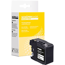 Schäfer Shop Select Tintenpatrone, ersetzt Brother LC129XLBK, schwarz pigmentiert