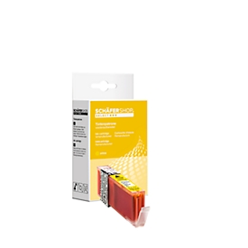 Schäfer Shop Select Tintenpatrone, kompatibel zu CLI-551 Y XL, gelb