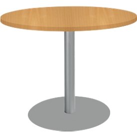 Schäfer Shop Select Tisch mit Tellerfuß, ø 1000 x H 717 mm, Kirsche-Romana 