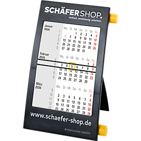 Schäfer Shop Select Tischdrehkalender 2026/2027, 180 x 110 mm