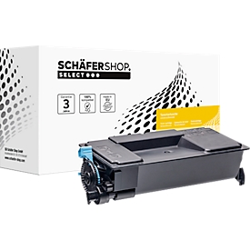 Schäfer Shop Select Toner, remplace Kyocera TK-3160 (1T02T90NL0), pack individuel, noir