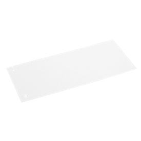 Schäfer Shop Select Trennstreifen, 2-fach-Lochung, bedruckbar, 100 Stück, B 240 x H 105 mm, Karton, weiß