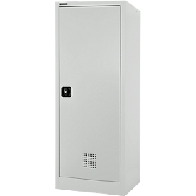 Schäfer Shop Select Umweltschrank, B 600 x T 500 x H 1585 mm, 3 Wannen à 11 Liter, lichtgrau