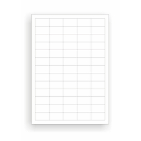 Schäfer Shop Select Universal-Etiketten, 38 x 21,2 mm, Permanentkleber, 6500 Stück